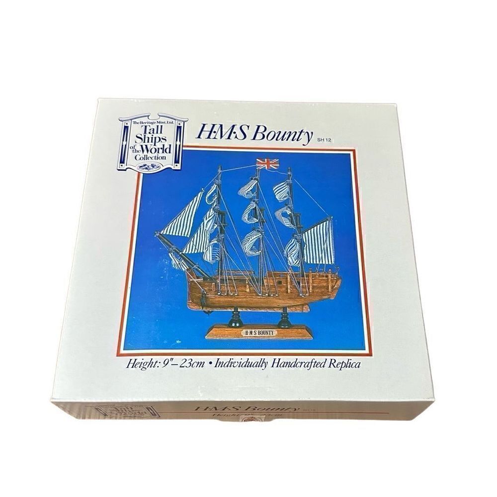 The Heritage Mint Ltd Tall Ships Of The World Collection HMS Bounty SH12 Sealed